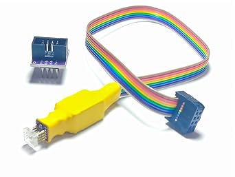 T48 Programmer for with Xgecu T48 eprom chip Probe Clip Read Write IC Bios AVR MCU SPI Nor NAND Flash EMMC Socket (T48+SOP8 208MIL)