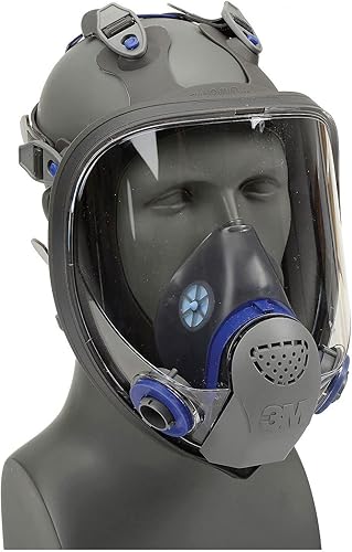 3M Respirador reutilizable de pieza completa, mediano, FF-402