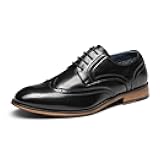 Men's Lace Up Soft Cap-Toe Formal Dress Shoes