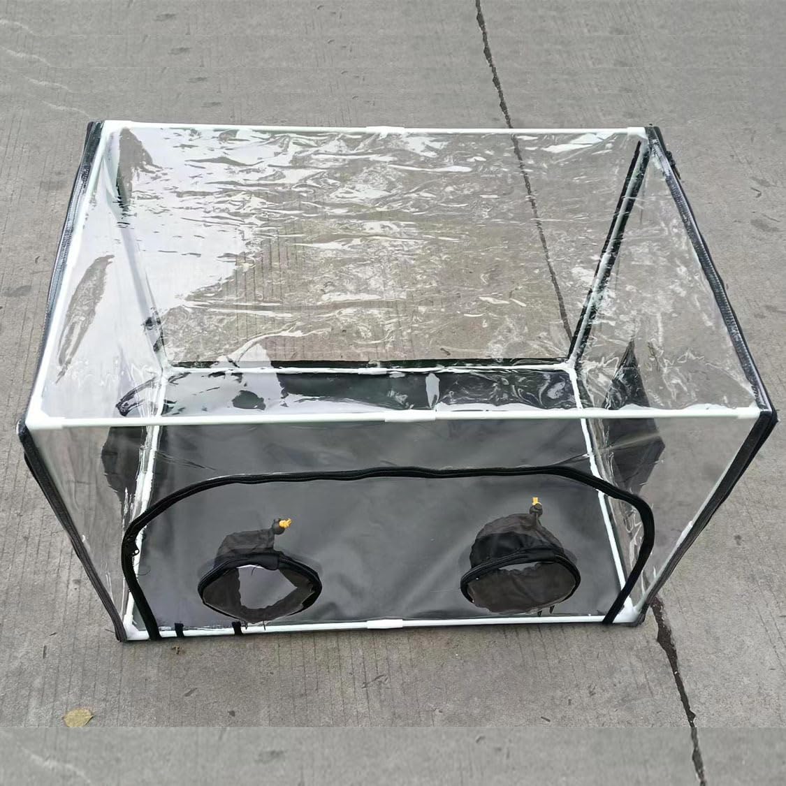 Still Air Box para Hongos, Mushroom Micología Campana Extractora Mushroom Bag Plant Propagation Station Carpa Plegable para Esporas Cultivo Versátil Suministros de Horticultura