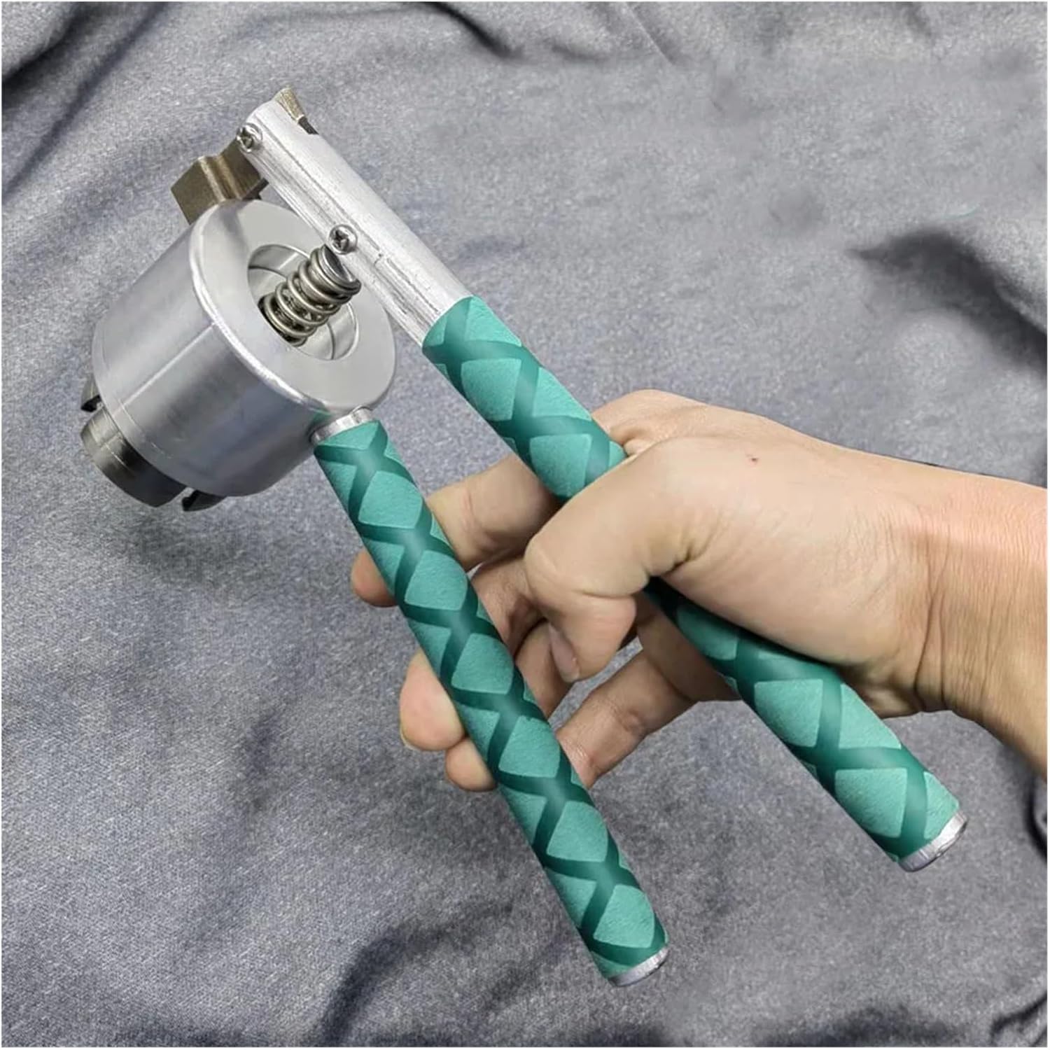 Manual Vial Crimper 26mm/28mm/30mm/32mm, Hand Sealing Pliers for Crimping Flip Off Cap Bottle Clamp Pliers (Color : 30mm Alu)