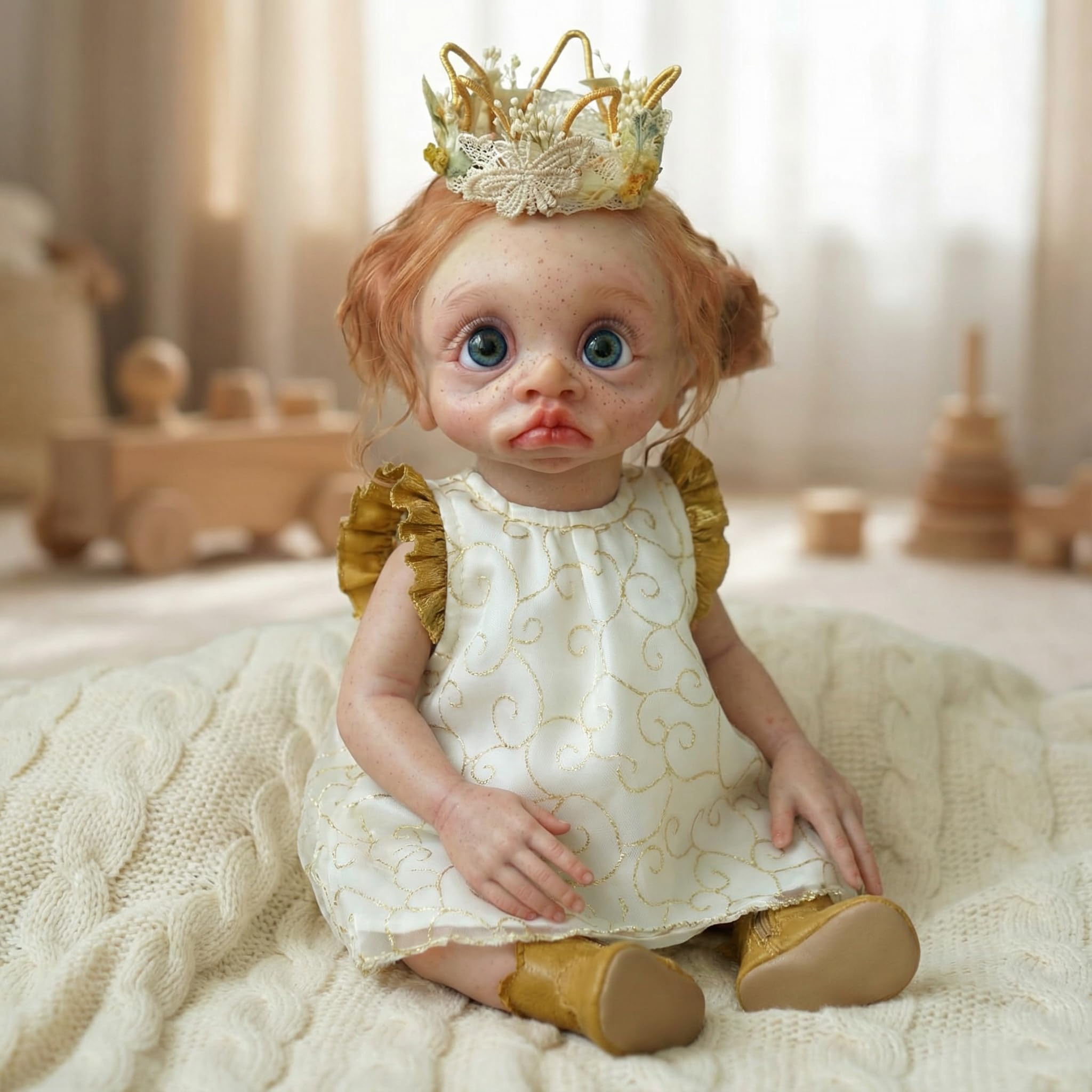 Amazon.com: iCradle Reborn Baby Dolls 17 Inch Fairy Lifelike
