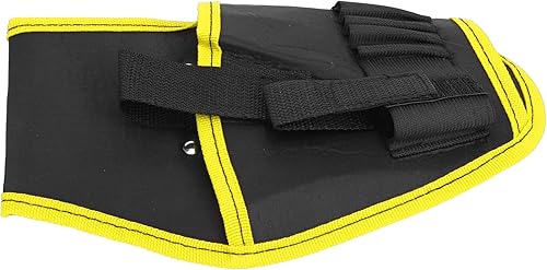 Miniatura 3 de Funda para taladro, bolsa de brocas, 4 capas, gruesa, buena resistencia al desgaste, bolsa de cinturón de herramientas para brocas para herramientas