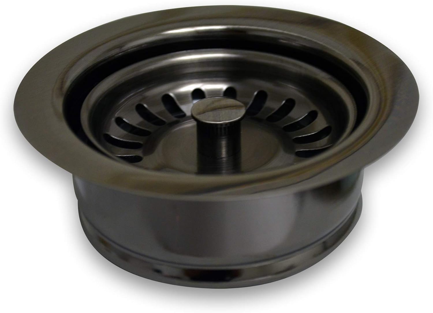 Whitehaus WH200-PTR 3-1/2-Inch Waste Disposer Trim, Pewter