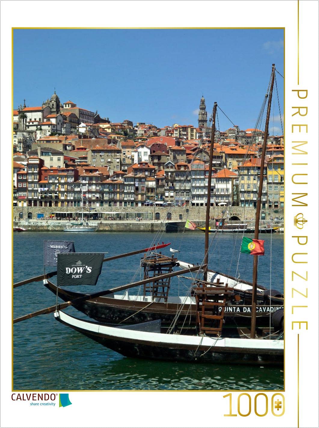 CALVENDO Puzzle „Hafen Von Douarnenez“ – 1000 Teile, 64 X 48 Cm, Premium-Qualität Aus Europa