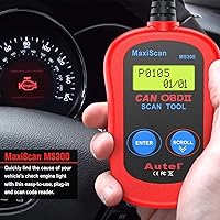 Vista 7 de Herramienta de exploración de diagnóstico MaxiScan MS300 CAN de Autel, para los vehículos de OBDII