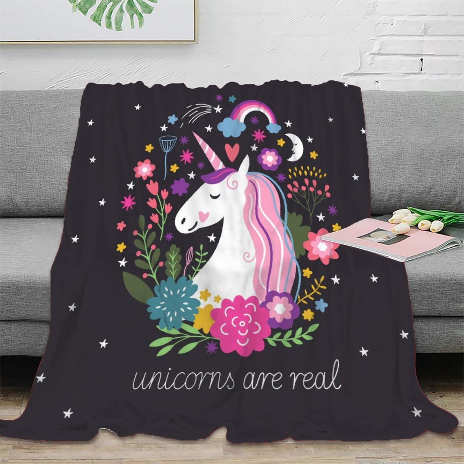 Literie colorful fantastique en microfibre premium jeté de canapé haut de gamme anti-bouloche