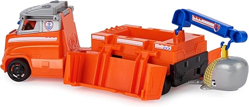 Vista 26 de Paw Patrol, Big Truck Pup's Rubble - Camiones de juguete transformables con figura de acción coleccionable, juguetes para niños a partir de 3 años