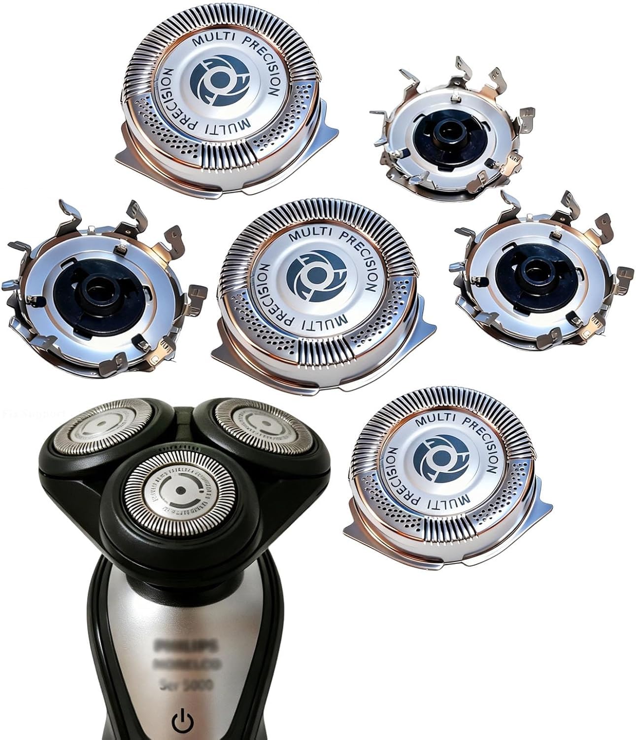 SH50 Replacement Blades Compatible with Norelco Series 5000 Shavers – 3Pack