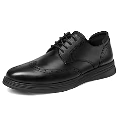 Mens Dress Sneakers Lightweight Casual Business Wingtip Oxford Shoes