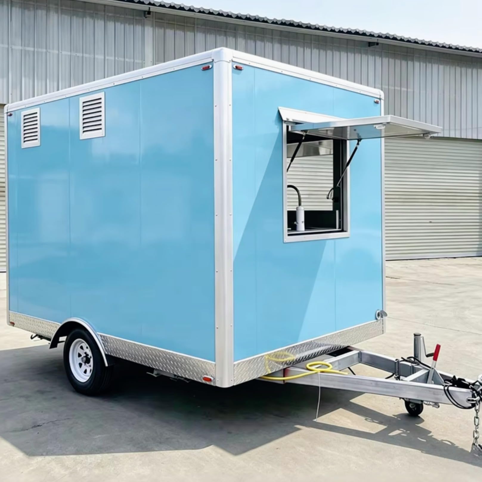 Camion rimorchiabile mobile della concessione della cucina del forno del