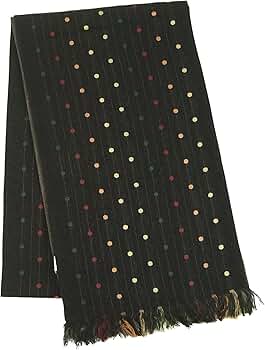 Paul Smith ストール　コイハワイアン Paul Smith 大判ストール カシミヤ混 フリンジ チェック マフラー