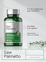 Vista 4 de Horbäach Saw Palmetto Extract 120 cápsulas Fórmula sin OMG y sin gluten de Saw Palmetto Berries