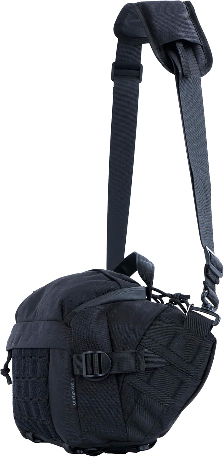 Tactical Sling Backpack Crossbody EDC Pack MOLLE Satchel Bag for Travel, Work, Camping and Hiking 8Liter - Image 8