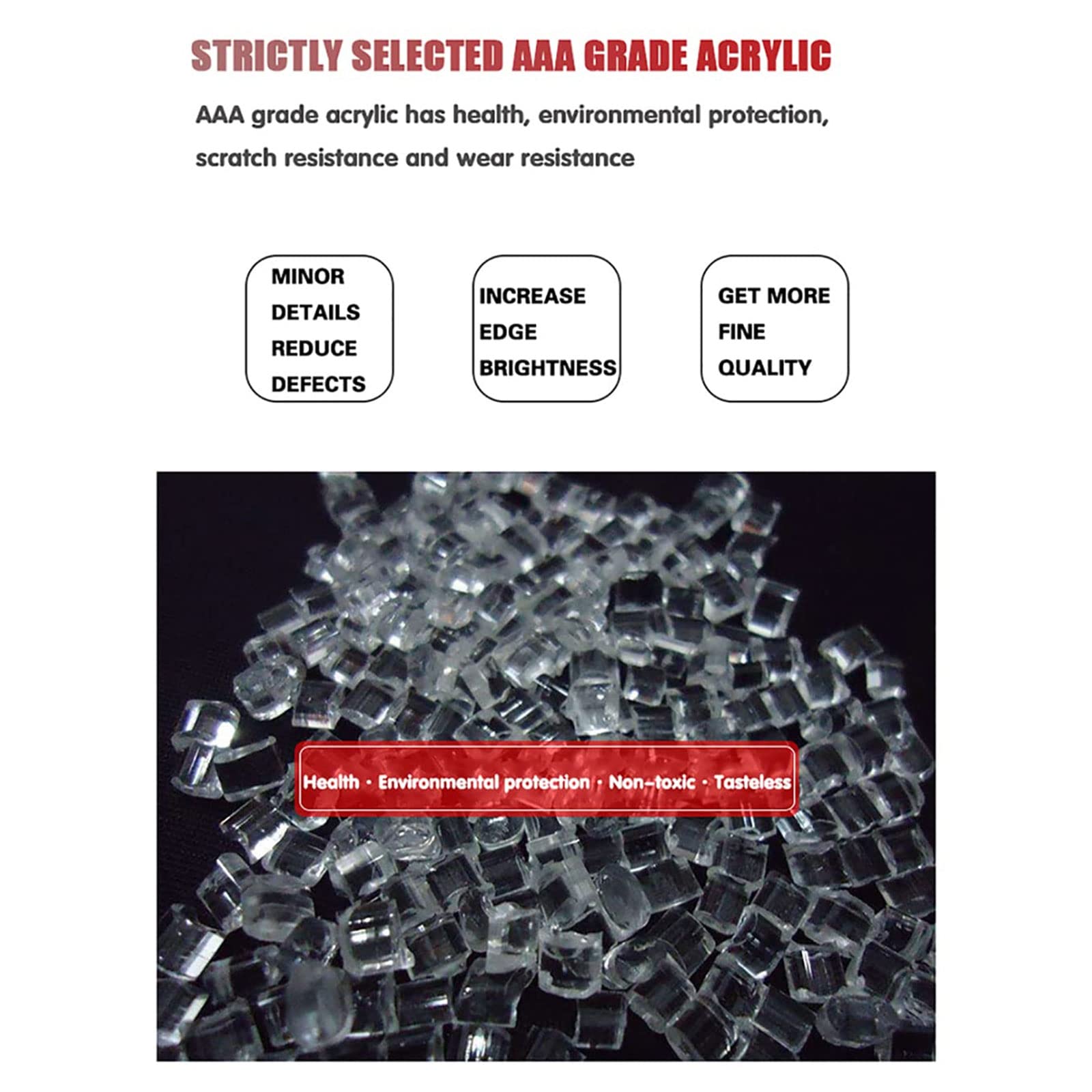 Asystent oznakowania Ericha, A6 w kształcie litery V, przezroczysty akrylowy znak menu, plakat, ekspozytor, dwustronny, 6 luźnych kartek