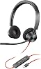 Poly Blackwire 3320 Kablolu Kulaklık - Esnek Mikrofon Kolu - Hi-Fi Stereo - USB-C veya USB-A üzerinden PC/Mac ile Bağlantı - Takımlar/Zoom ile Uyumlu