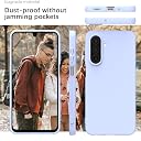 YATWIN Silicone Case for Samsung Galaxy A17 4g/5g, Soft-Touch, Shockproof, DustProof, Antiskid Phone Cover for Samsung Galaxy A17 4g/5g - Lilac gallery image