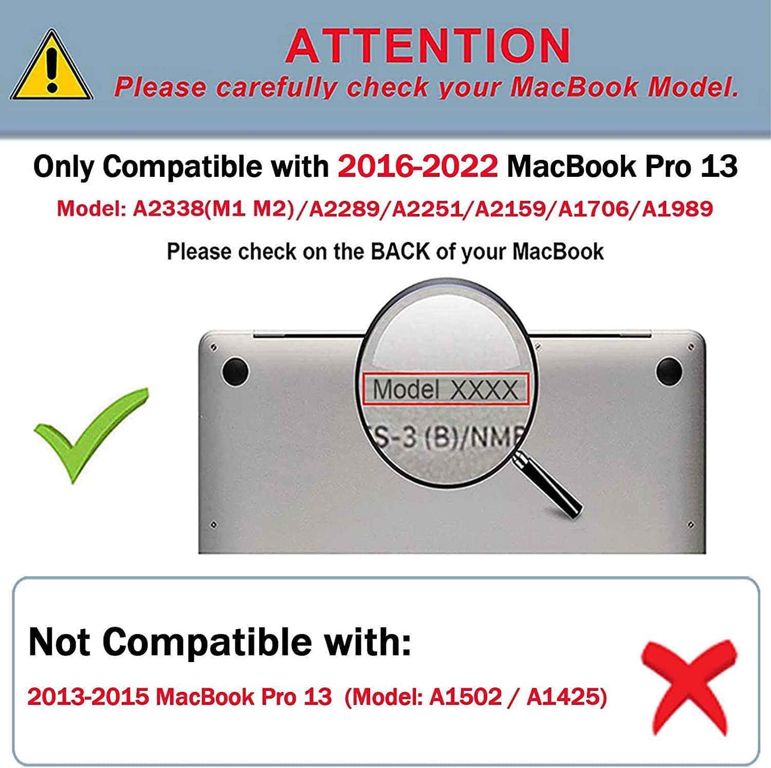 TECOOL Cover per MacBook Pro 13 Pollici 2016-2022 (M2 M1 A2338/A2289/A2251/A2159/A1989/A1706) Touch Bar, Custodia Rigida Ultraleggero Ultrasottile in Plastica e Copritastiera UE, Trasparente Opaco