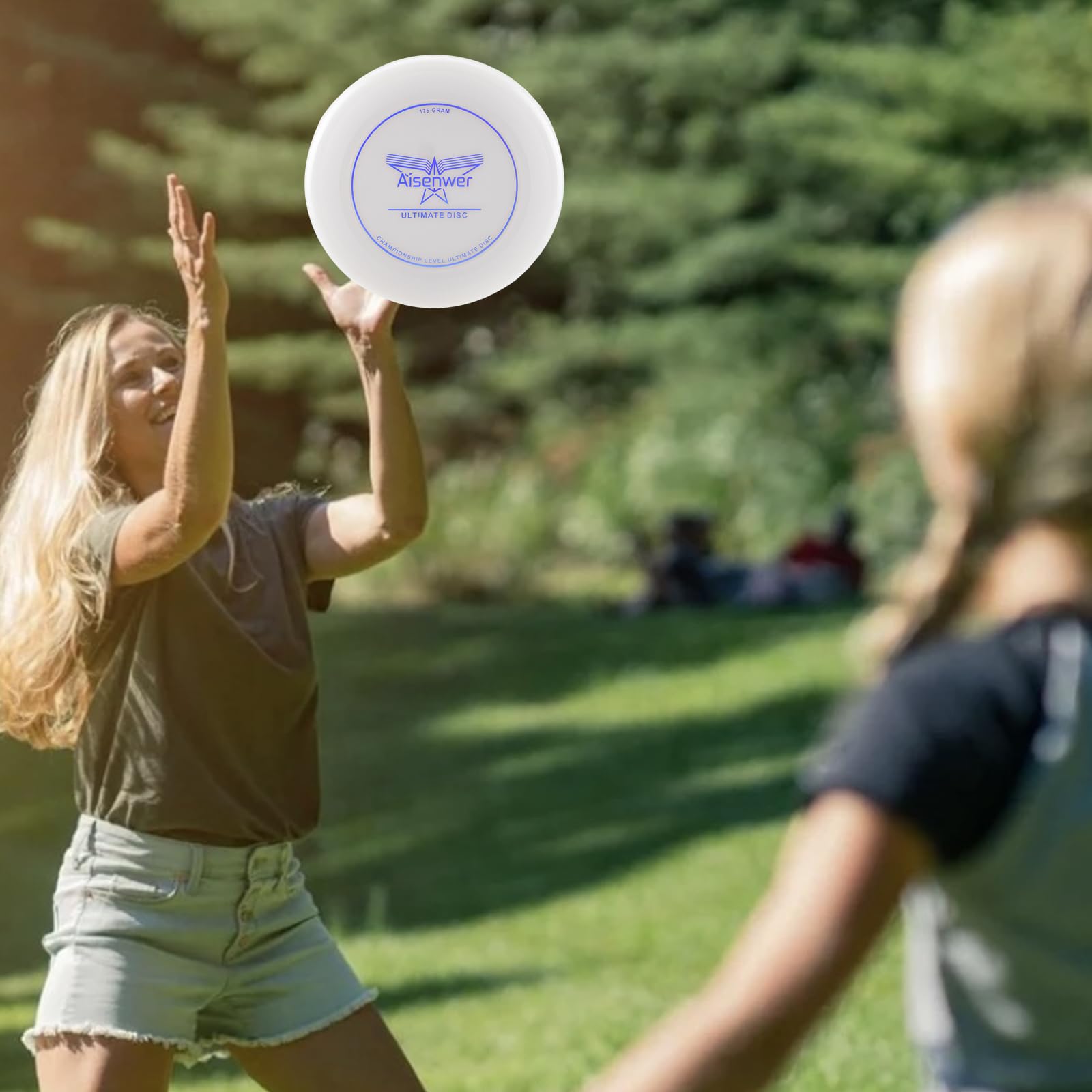 Ultimate Frisbee-Scheibe 175g – Mit Nachleuchtendem Effekt Und Trage-Schnalle, Ø 29 Cm
