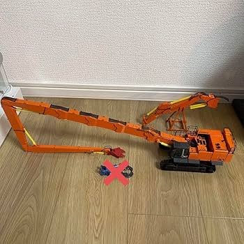 Amazon.co.jp: ZAXIS1000K ロング・ツーピースセット 1/50 重機