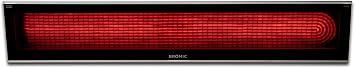 Bromic Platinum Smart Heat 4500W Electric Patio Heater - Radiant Infrared, 208V, Black Finish - BH3622004