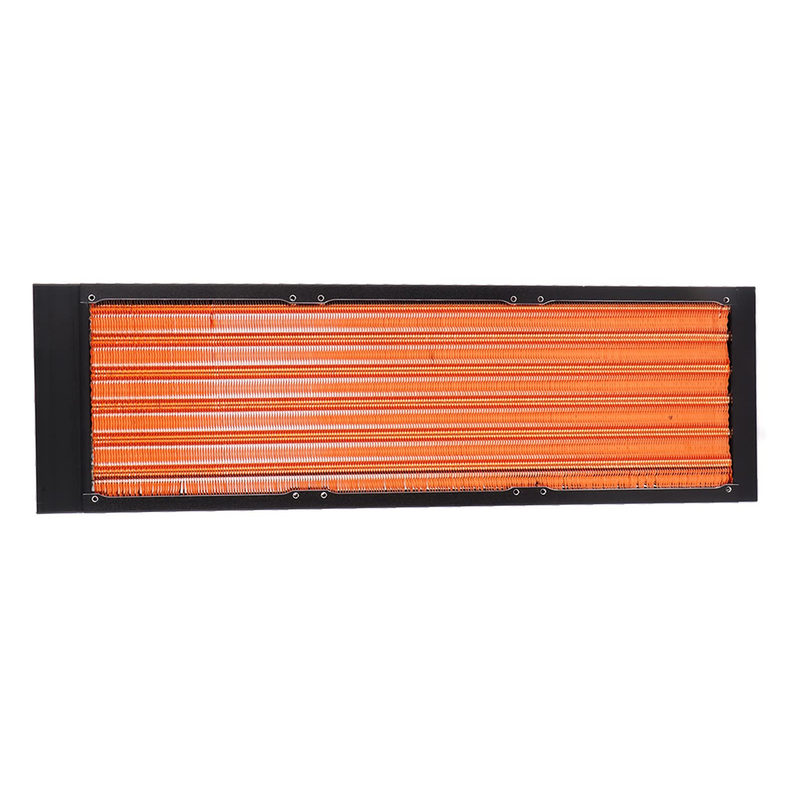 Raffreddatore a liquido CPU da 120 mm/240 mm/360 mm, radiatore di raffreddamento ad acqua per PC, scambiatore di calore per computer ad alte prestazioni con multipli, lega di (360 mm)