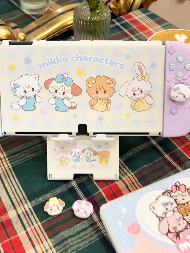 Nintendo Switch - あやの GeekShare Star Wings Silicone Protective Case