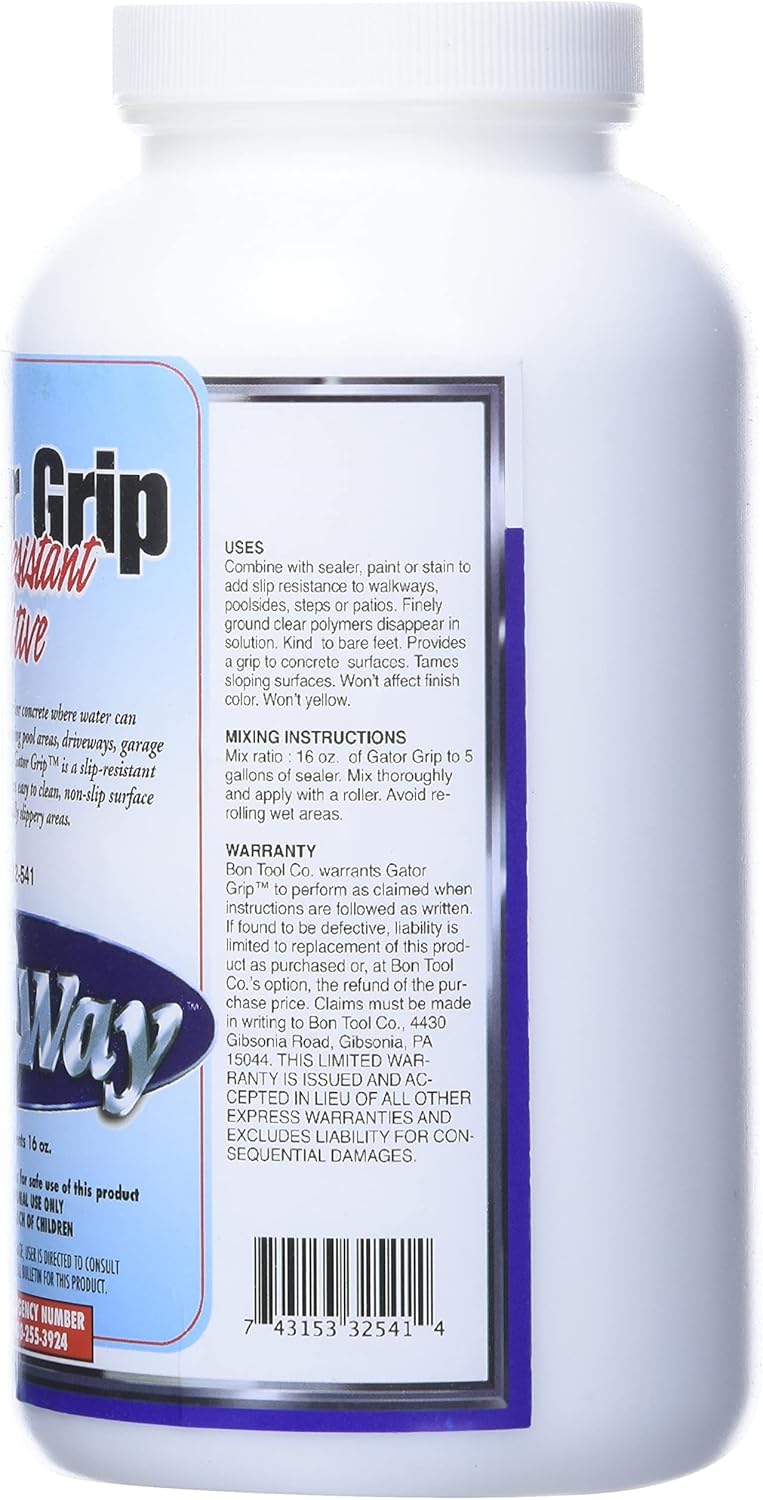 Bon Tool Gator Grip Slip Resistant Additive 16oz.