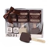 Popbar - Hot Chocolate Sticks - 6 Pack Variety Gift Pack Set Kit...