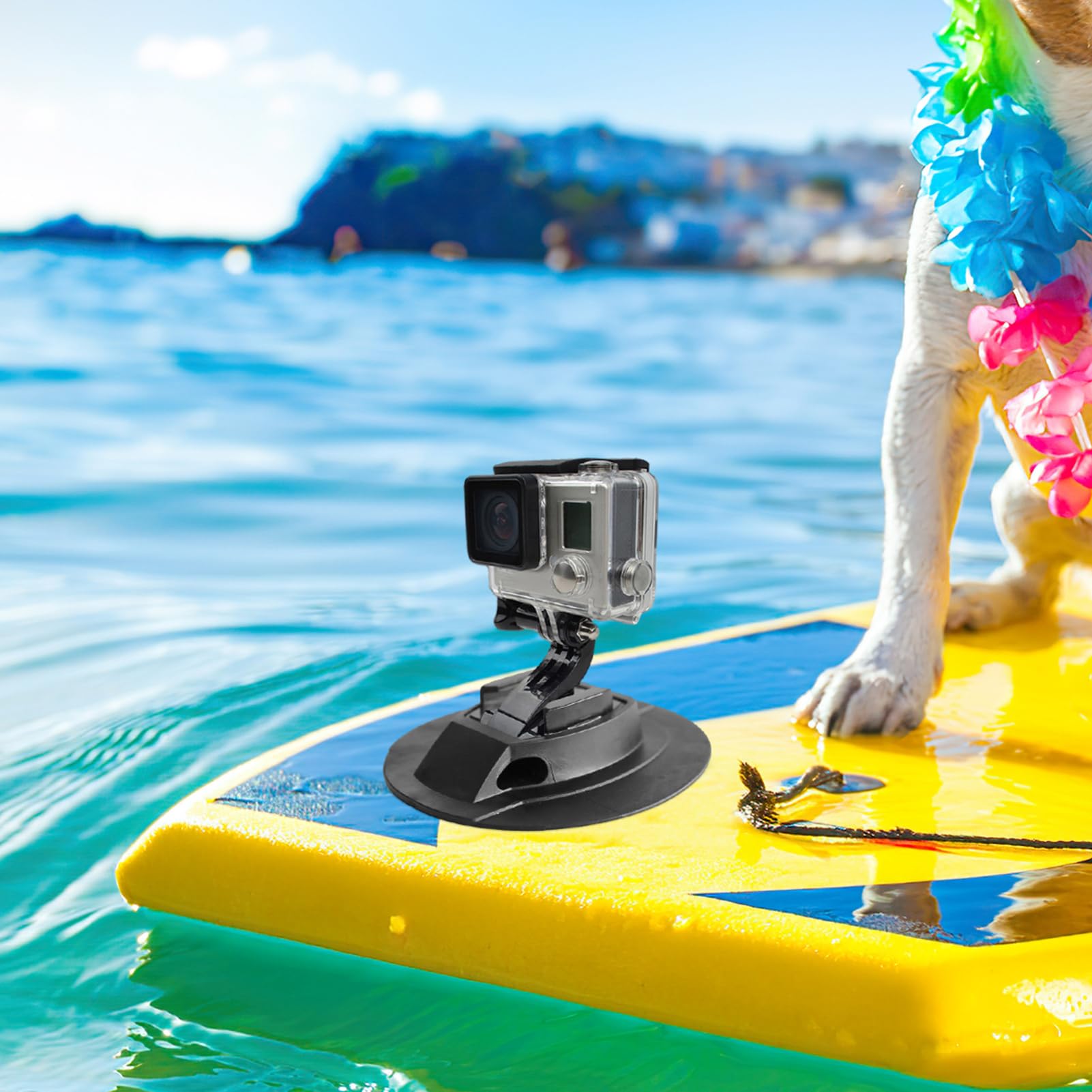 VICASKY Surfboard Camera Mount Base Camera Bracket for Paddleboard Easy Installation and Wear Resistant Versatile Accessory for Surfing and Outdoor Sports