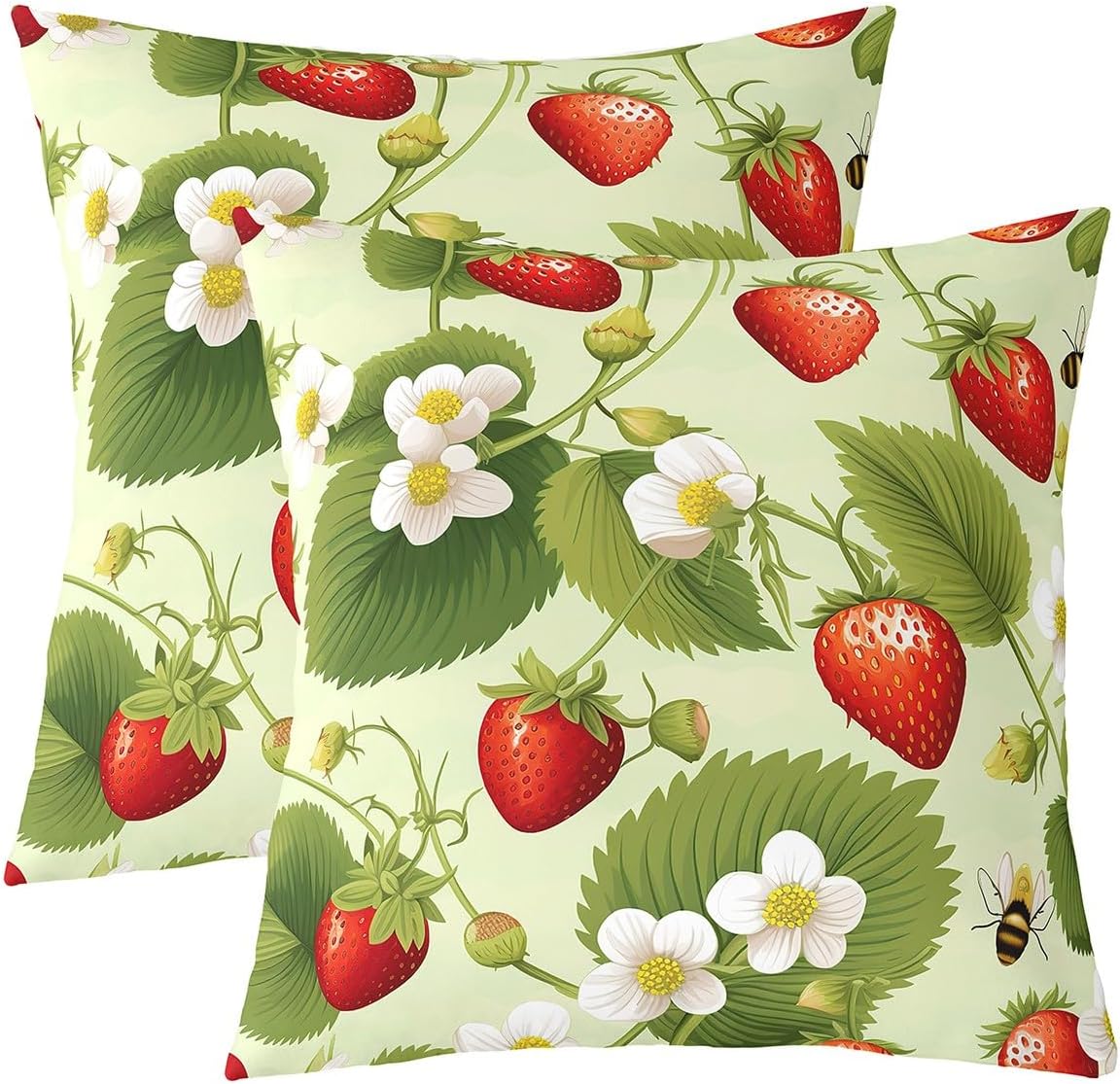 Pack of 2 Lake Rules Decorative Throw Pillow Covers, Soft Welcome to Lake Cabin Square Cushion Case Set for Couch Bedroom Living Room,Lake House Decor Black Pillow Cases Pillowcases,24x24 Inches