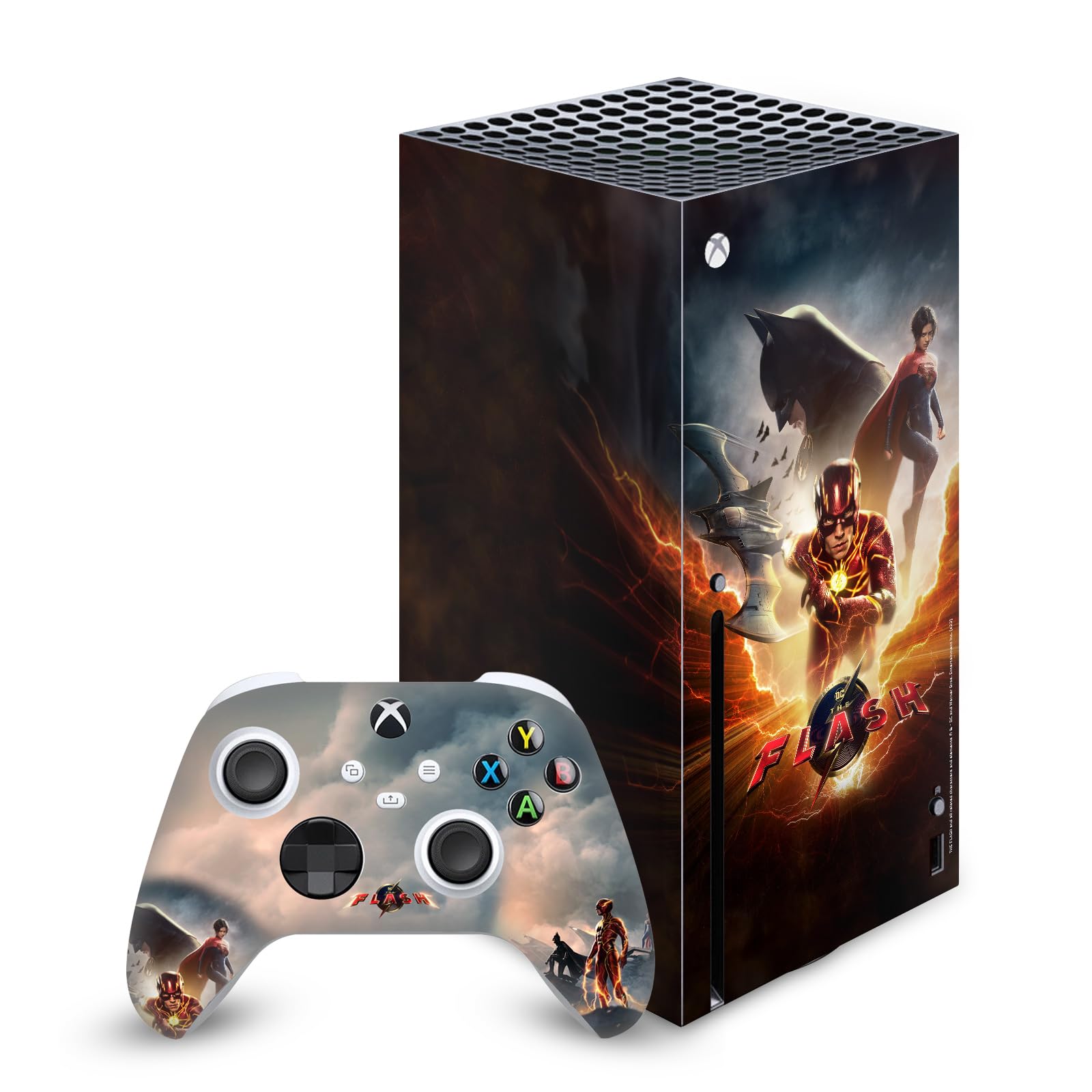 Skin Xbox Series X The Flash vinyle adhésif sans bulle pour console de jeu - 7