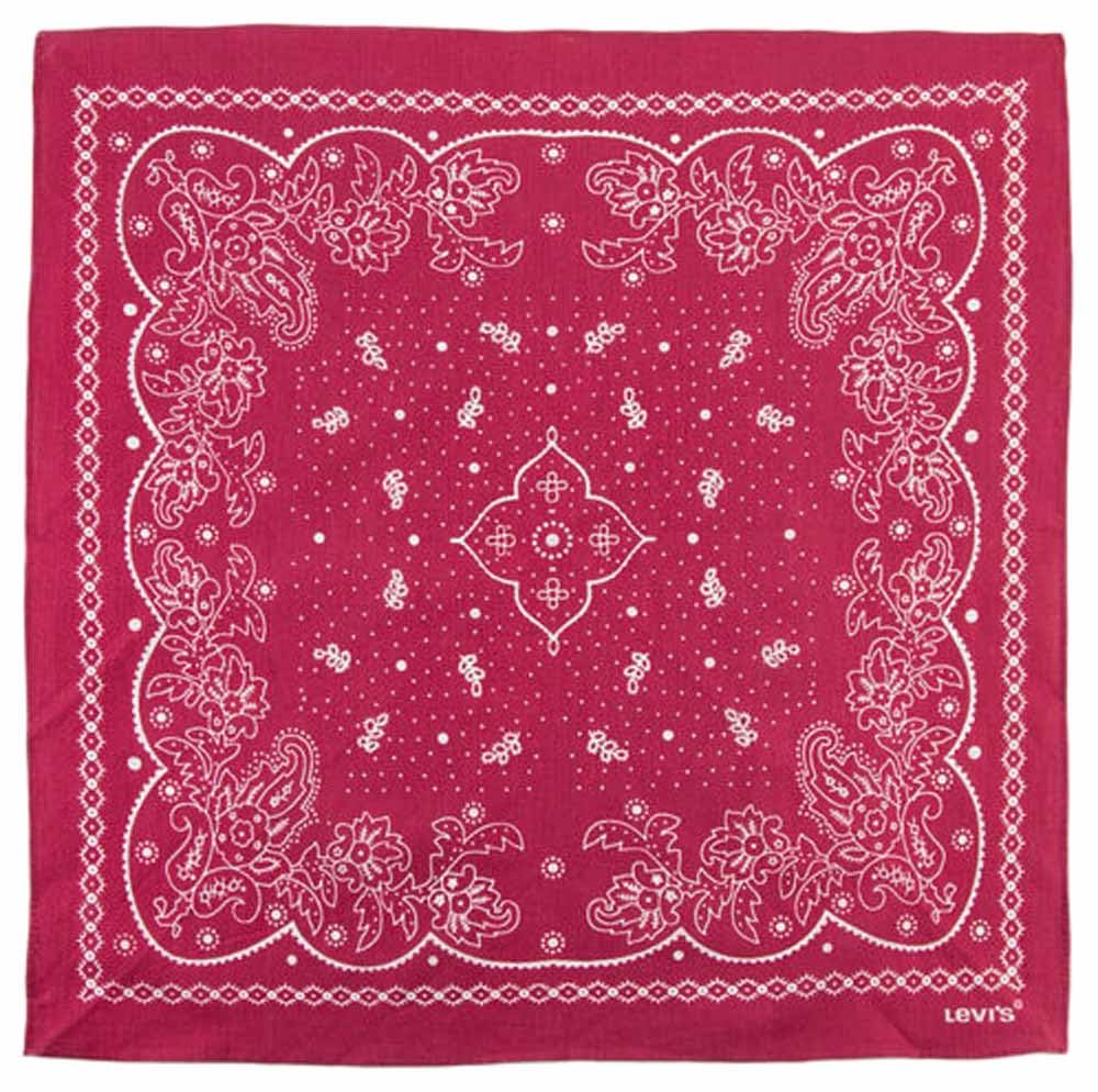 Levi's Męska chusta 221658-6, Regular Red, Rozmiar uniwersalny