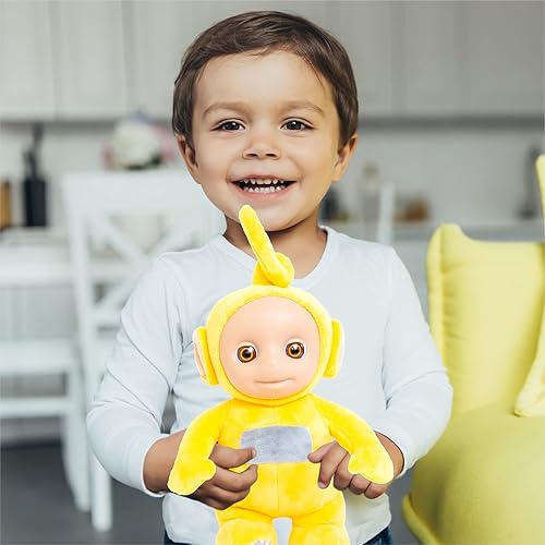 Miniatura 7 de Teletubbies - Peluche parlante  Paquete de 4 coleccionistas  Cada uno dice más de diez frases del programa  Las muñecas miden 11 pulgadas  Po, Laa