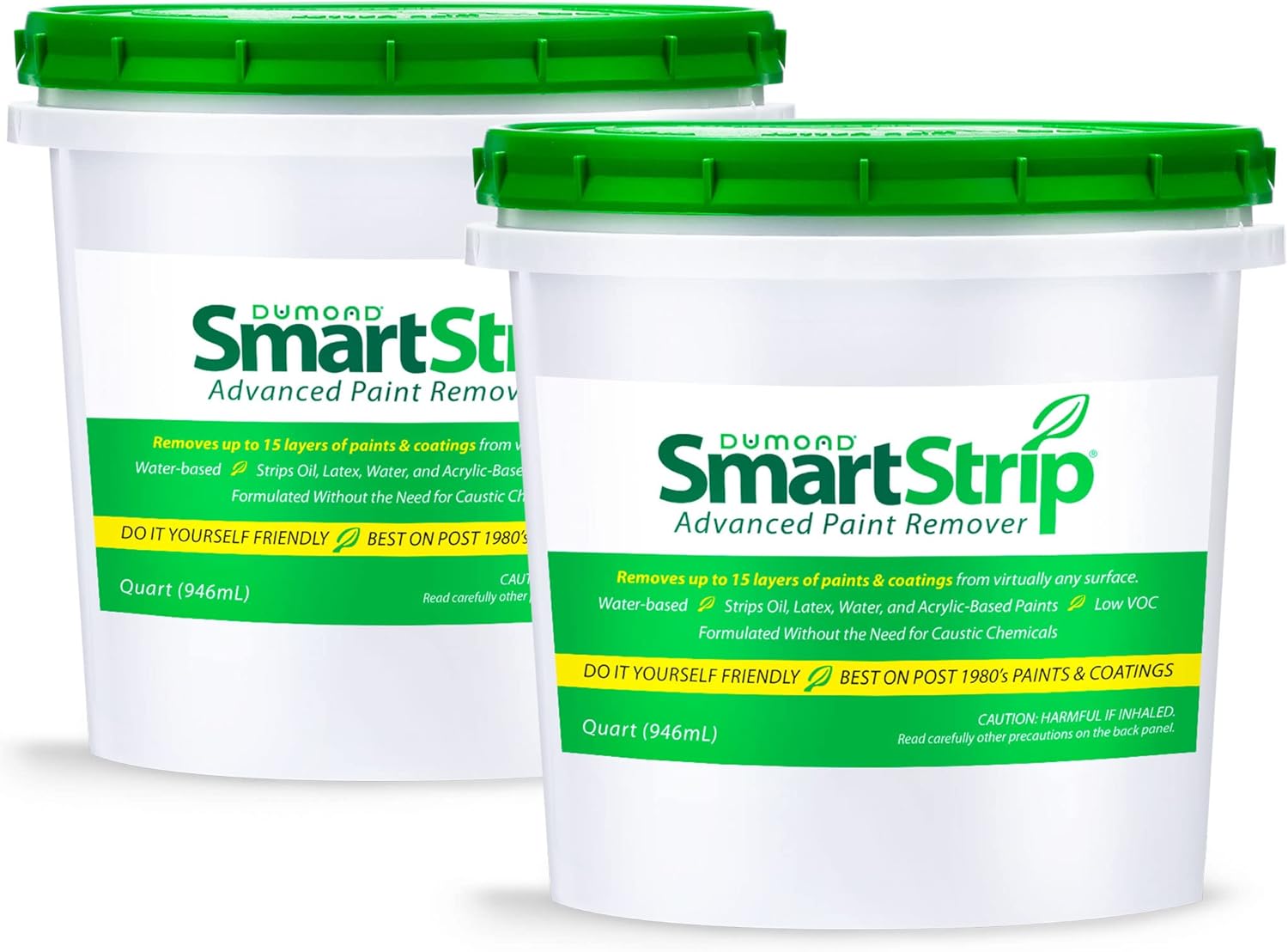Smart Strip Advanced Discount Bundle, Includes: Smart Strip Advanced Paint Remover (2 Quarts), Laminated Paper (3 Sheets), Removes up to 15 Layers of Paints/Coatings, Bundle & Save