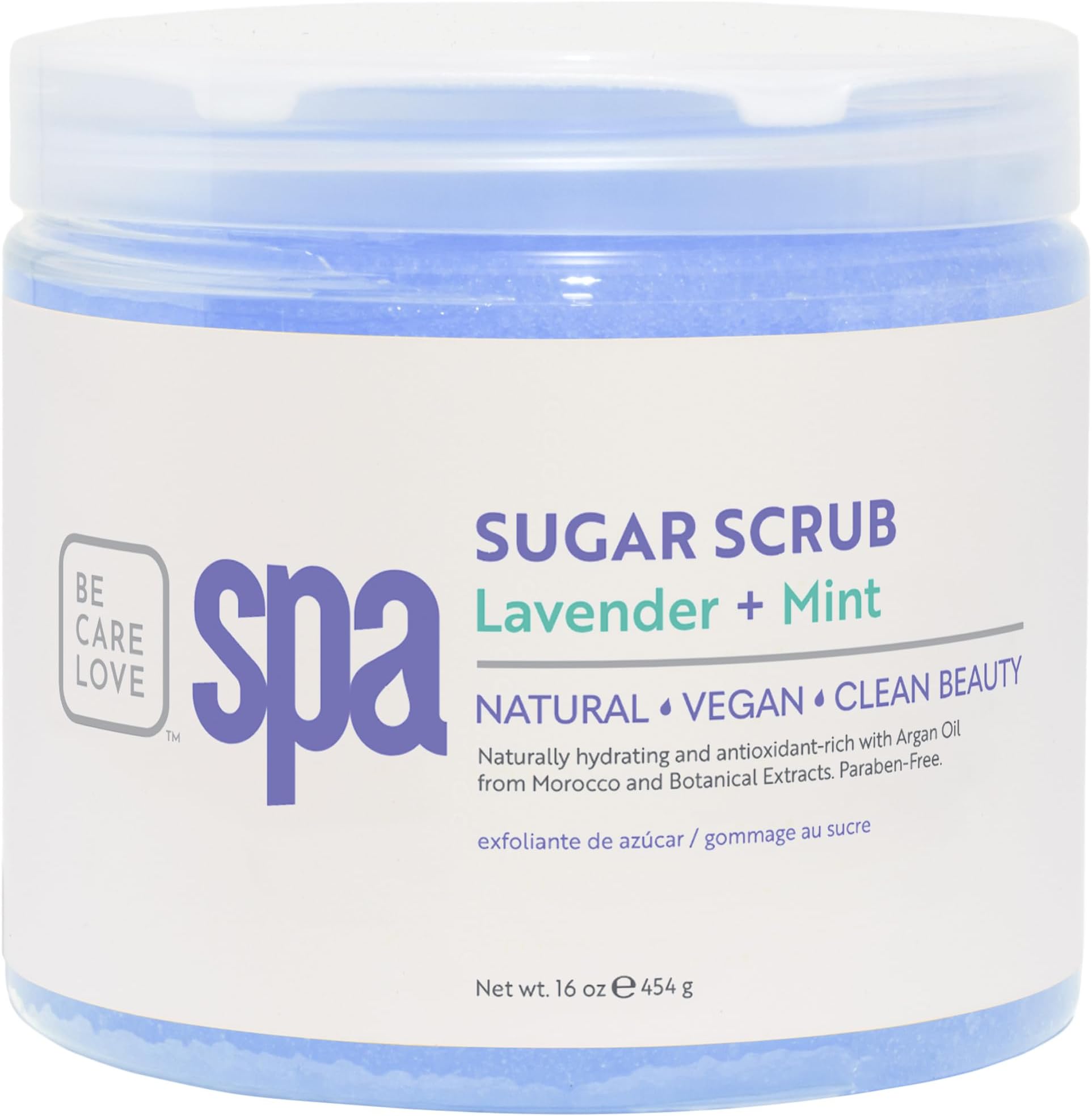Bio Creative Lab Spa Sugar Scrub, Lavender, 16 Ounce