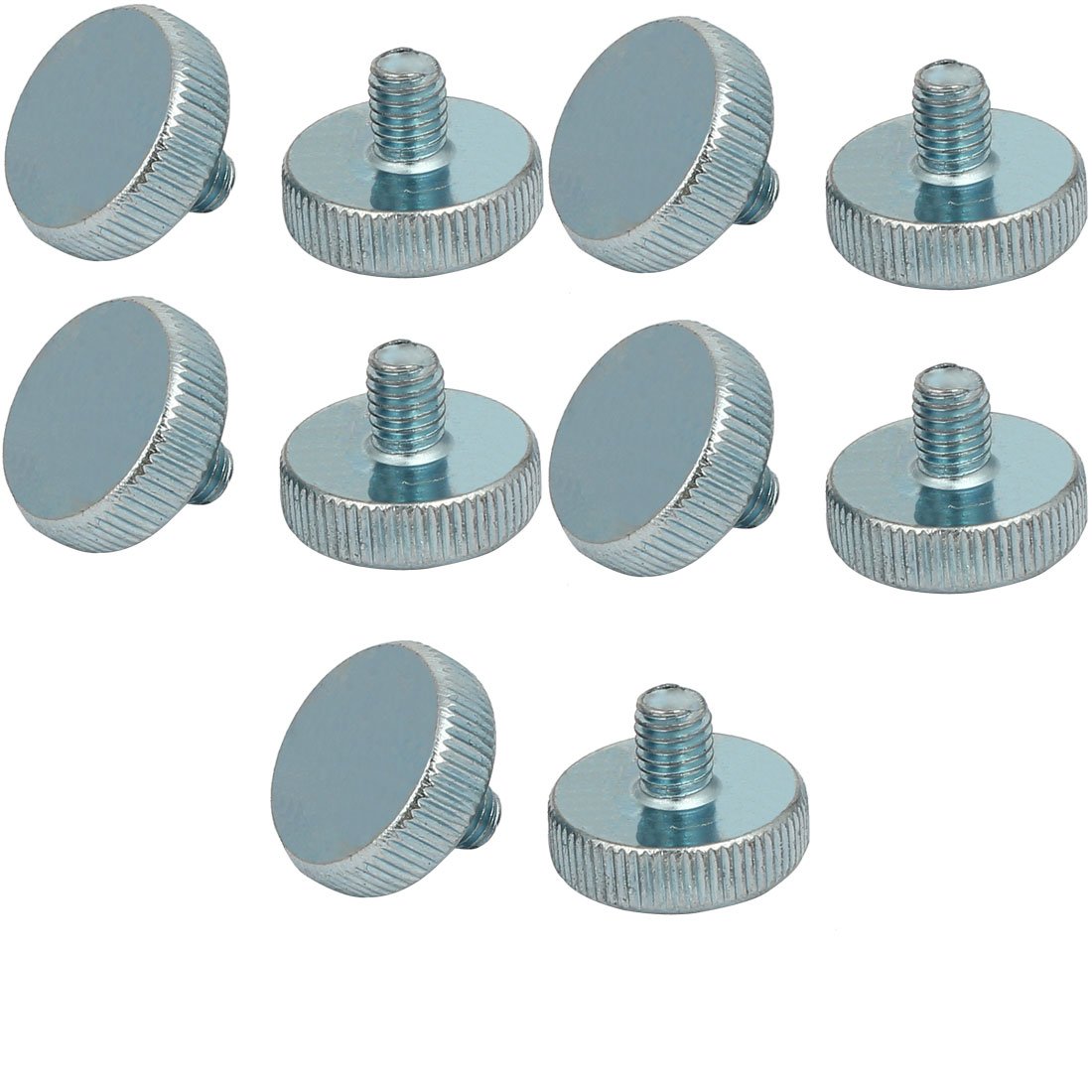 M6 x 60mm vis entièrement fileté dur Vis tête 10Pcs attaches | eBay