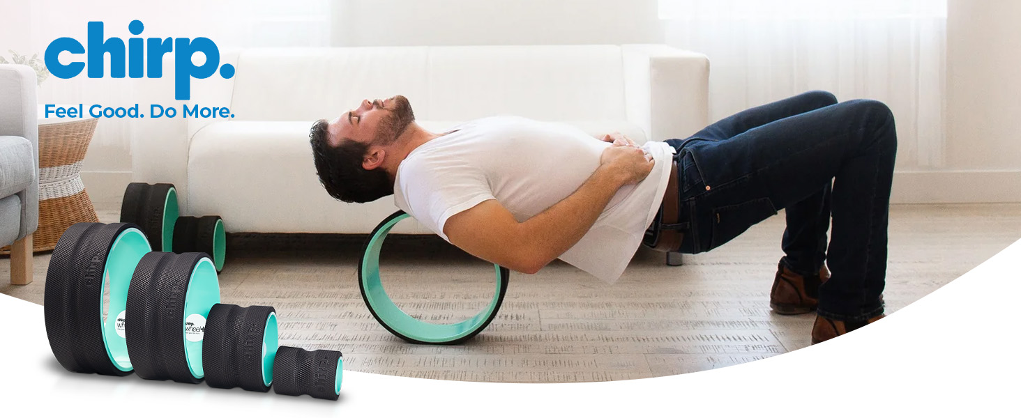 Amazon | Chirp Wheel フォームローラー - 背中の痛み緩和のための