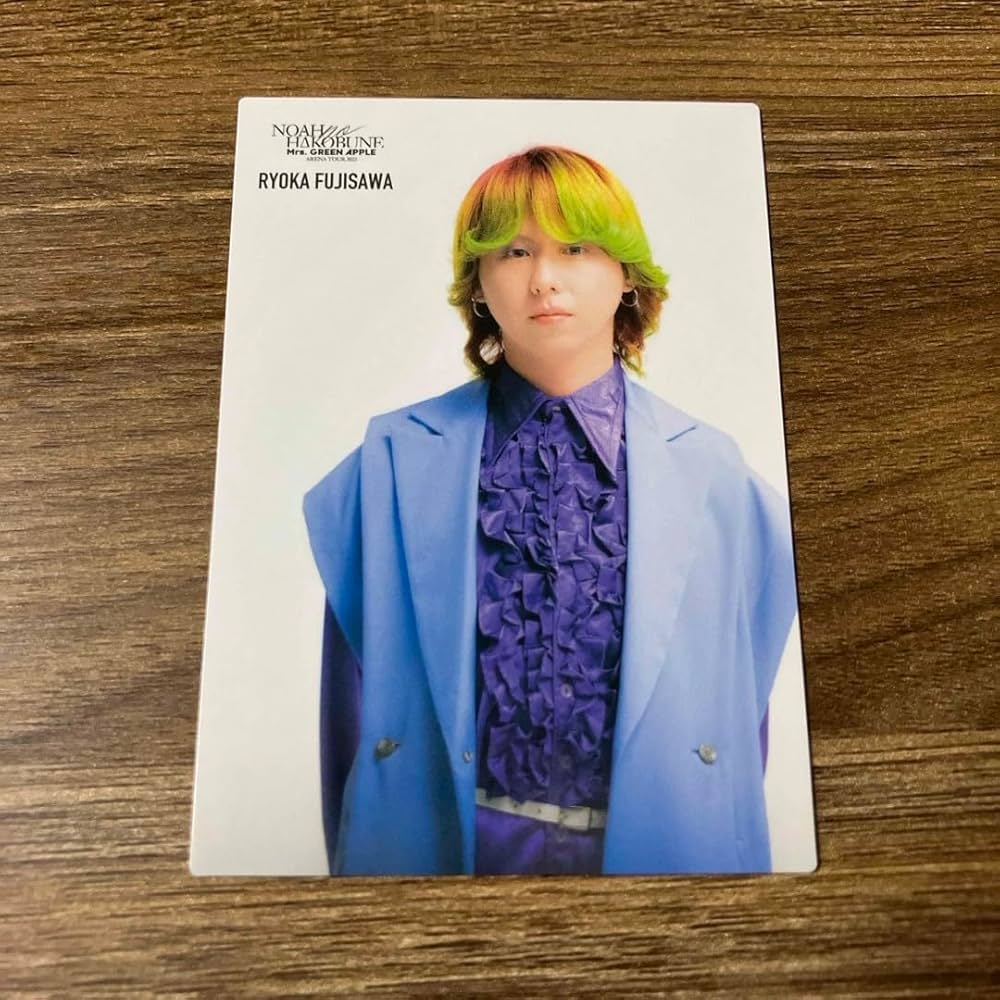 Amazon.co.jp: Mrs. GREEN APPLE ミセス フォトカード 034 藤澤