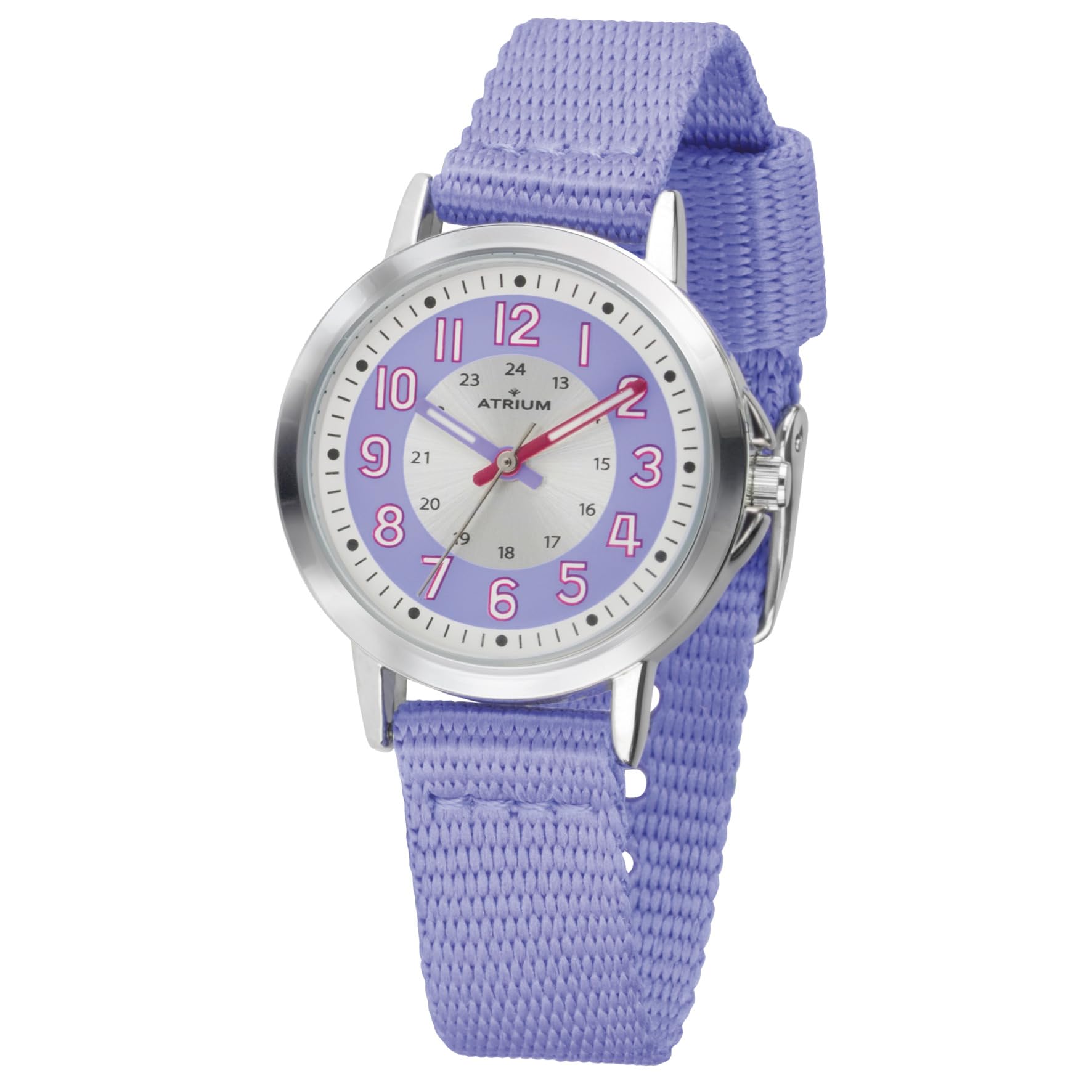 Montre fille lilas Atrium idéale pour l'école avec son cadran à quartz clair - 7