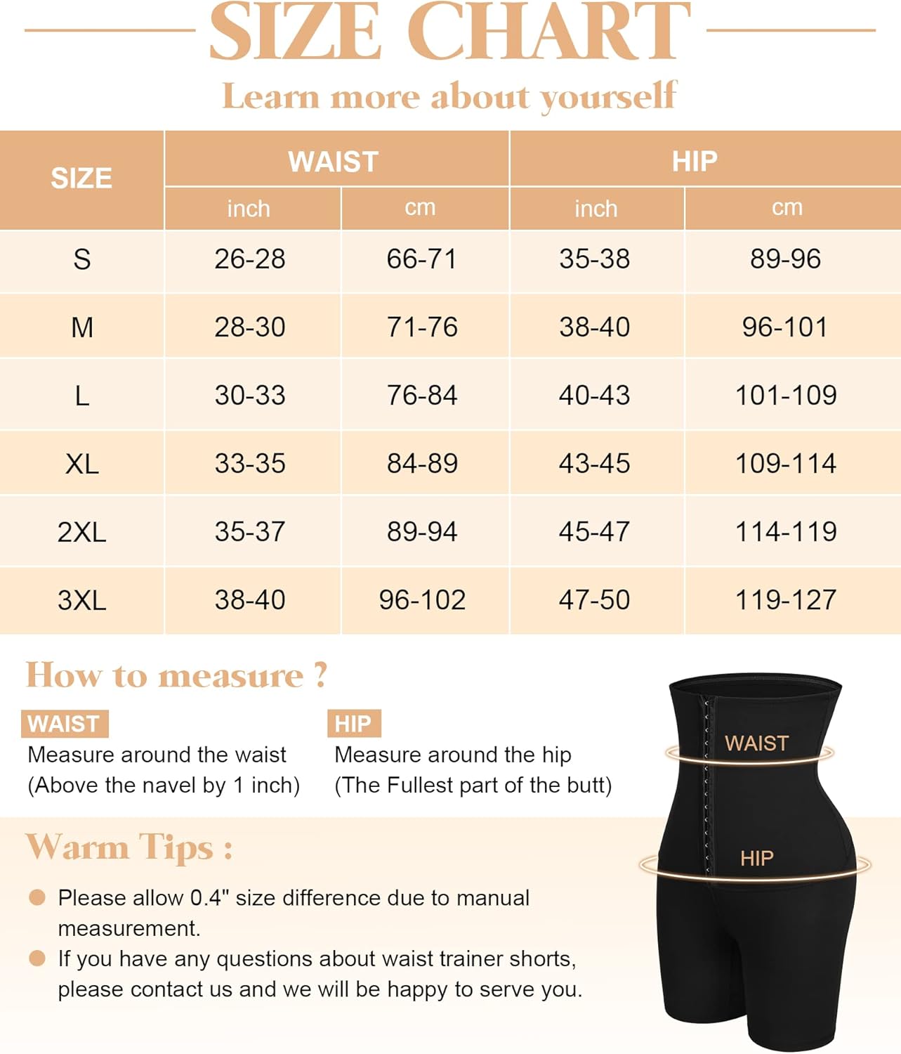 Miniatura 6 de FeelinGirl Body Shaper for Women Tummy Control High Waist Shapewear Shorts Butt Lifter Thigh Slim Waist Trainer Shorts