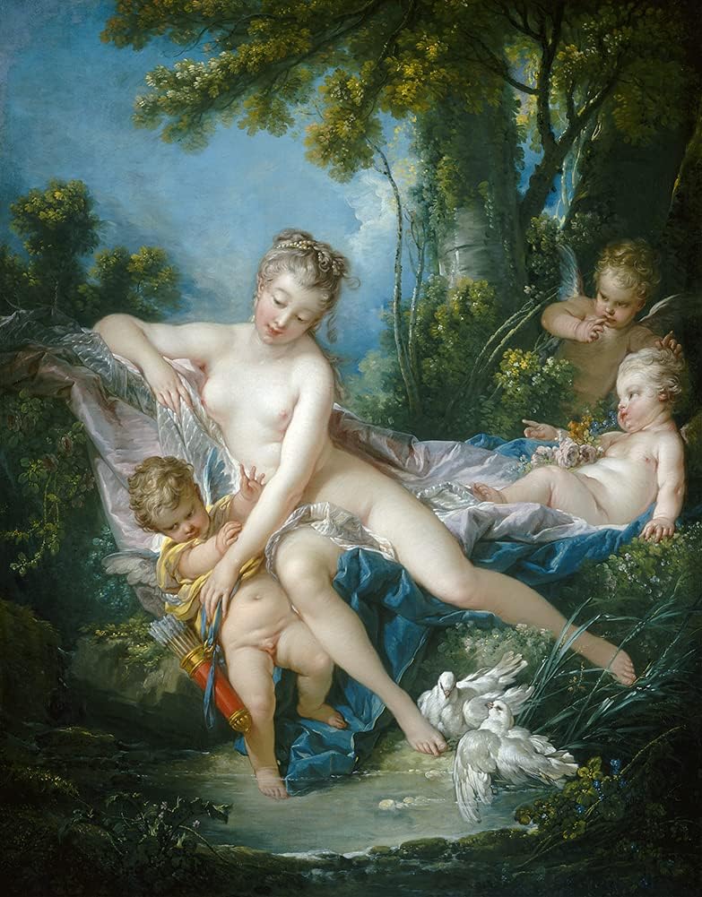 ArtDirect The Bath of Venus (1751) 16x20 UnFramed Museum Art Print Poster Ready for Framing by François Boucher (French, 1703-1770)