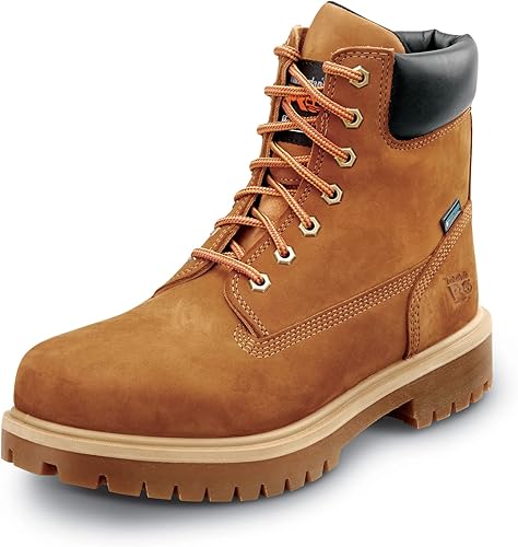Timberland PRO Direct Attach - Botas para hombre puntera suave antideslizantes impermeables 6pulgadas