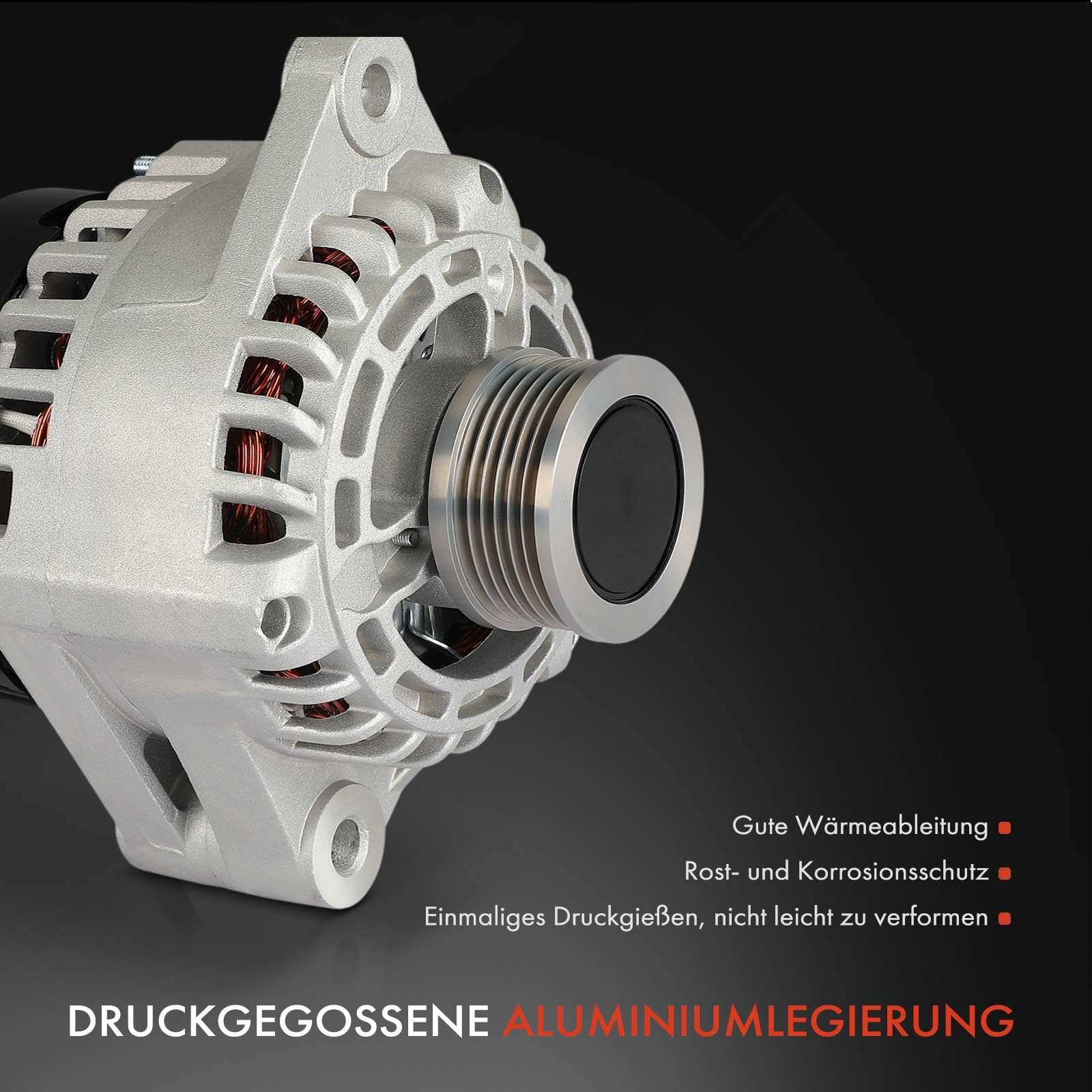 Frankberg Alternatore Generatore Diesel 23809, CA1995IR | Diesel, 23809, CA1995IR; Compatibile con: Sedici 189, Croma 194, Delta III 844, Bravo II 198, 159 Sportwagon 939