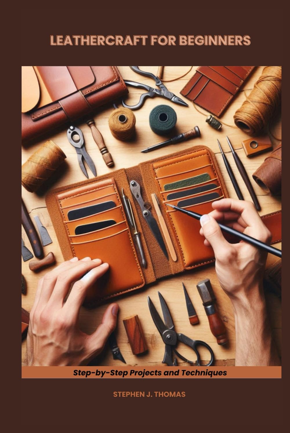 LEATHERCRAFT FOR BEGINNERS: Step-by-Step Projects and Techniques