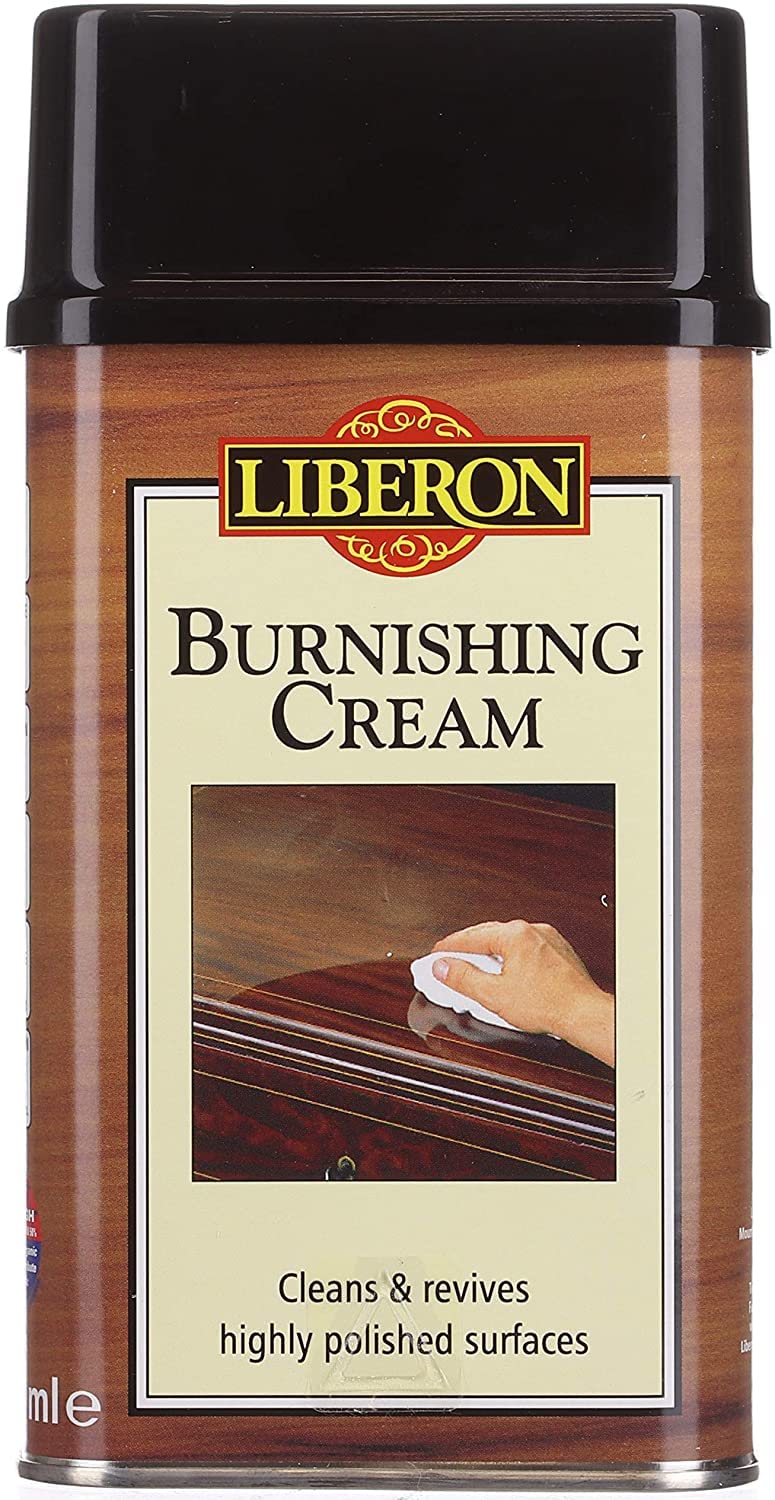 Liberon Burnishing Cream Cleans & Revives Polished Wood - 500 ml