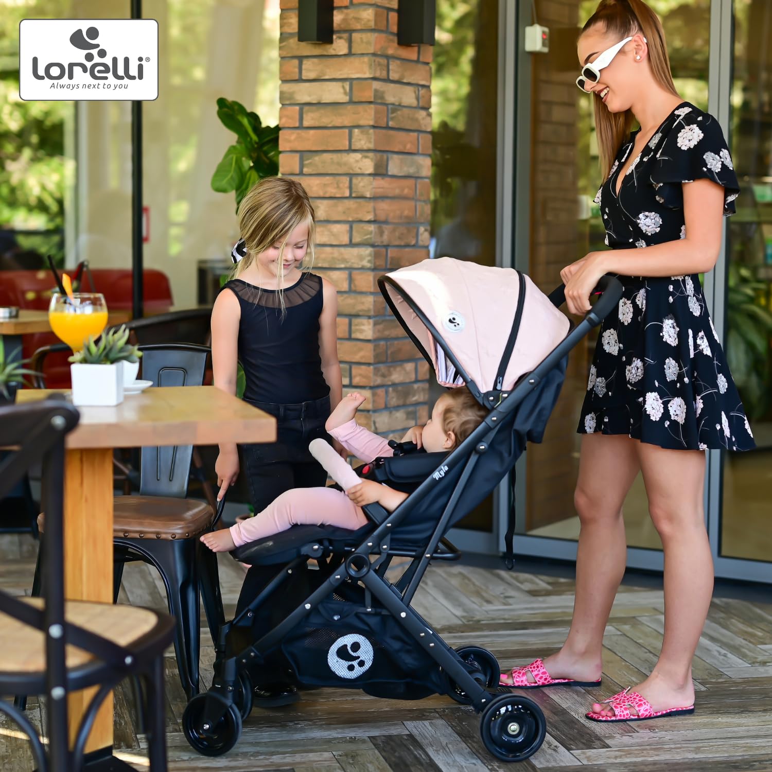 Lorelli Passeggino Myla Black