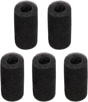 5pcs Pre-Filter Foam Sponge Roll Aquarium Filter Intake Cover for Aquariums Fish Tanks Black Pre-Filter Accessories Pre Filter Foam Roll