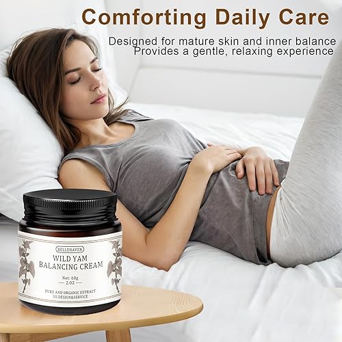 Miniatura 6 de Crema de ñame silvestre para el equilibrio hormonal, productos naturales para el cuidado de la piel, alivia las molestias menstruales, nutre la