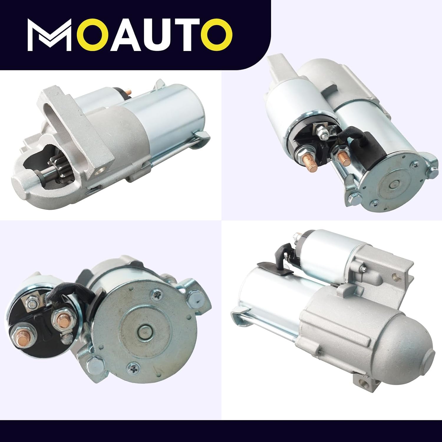 Starter Motor Replacement 6491N 6481N 89017714 10465519 Compatible with Buick Rendezvous Century Terraza Chevrolet Cavalier Equinox Impala Lumina Malibu S10 GMC Sonoma Pontiac G6 Saturn Relay